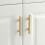 Maniglia in ottone per mobili - Design moderno e minimalista per armadi e cassetti 4