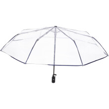Vollautomatischer, dreifach faltbarer Regenschirm für Reisen, leicht und tragbar, ideal für Regentage und Outdoor-Aktivitäten. Farbe zufällig.