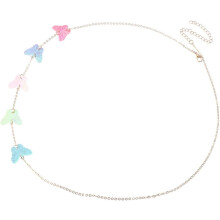 Modische Taillenkette, Körperkette, stilvolles Design, glatte Legierung, Strandmode für Damen