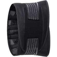 Centură de susținere a taliei unisex respirabilă, reglabilă, neagră, L, pentru fitness, talie protectoare, talie sport