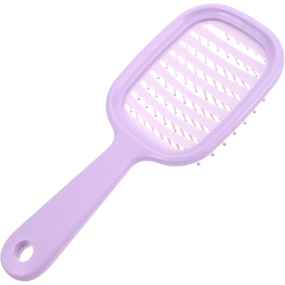 Hkhbjs Anti-Static Portable Vented Hair Brush Scalp Massage Cushion, Wide Tooth Detangler Comb