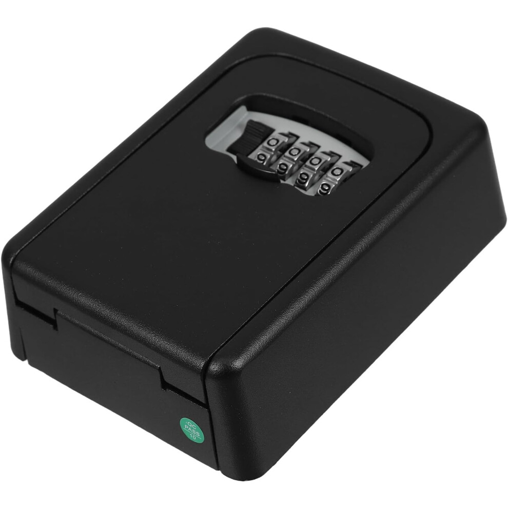 Metal Password Key Box Wall Mounted Digit Combination Lockbox Outside House Keys Security Storage 5455468171857