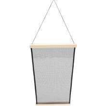 Wand-Ohrring-Aufhänger, Schmuckaufbewahrungsständer, schwarzer Kunststoff, Holzgewebe, verschleißfest, elegant