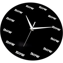 Wanduhr für drinnen, Schlafzimmer, praktisch, stilvoll, dekorativ, aus Kunststoff, leicht