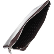Lange Herren-Geldbörse, modische Ledertasche mit Reißverschluss, großes Fassungsvermögen, Kartenfach, Geldscheinfach