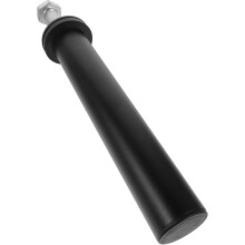 Soporte de pared para barra de pesas de 48 mm, acero al carbono, con un solo tornillo.