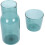 Wasserflasche, Trinkbecher, Glaswarenset, multifunktionales modernes Design 1
