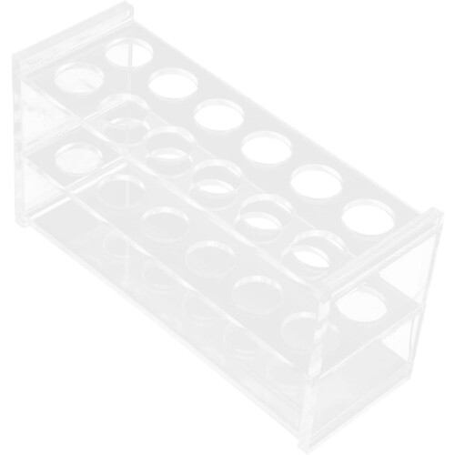 Kolorimetrisk rørstativ for reagensrør for laboratorieeksperimenter