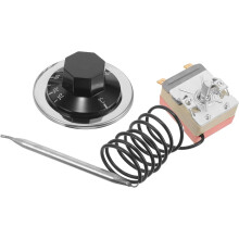 Interrupteur de remplacement pour thermostat mécanique 16 A avec bouton de réglage de température 30-75 C