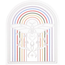 Janela do arco-íris agarra-se ao filme do PVC do agarrador do sol fácil de descascar para a decoração da porta de vidro e dos painéis de vidro