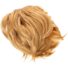 Krátka blond parochňa pre mužov, syntetické vlasy, denné nosenie, halloweenský kostým, politický štýl