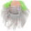 Halloween Bald Man Cosplay Wig with Realistic Appearance Comfortable Material 1