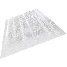 Duschvorhang mit 12 Haken, wasserdicht, geometrisches Muster, stilvoll, modern