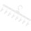 8 clip antivento, appendiabiti multiuso per calzini, materiale PP, cuciture precise, design pieghevole. 1