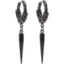 Vintage-Ohrringe mit Spikes im Punk-Hip-Hop-Chic-Stil für Herren – edgy Creolen