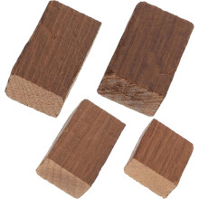 Copeaux de bois pour vinification maison, accessoires de bar, bois brun, taille moyenne