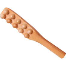 Gua-Stick-Massagehammer aus Holz – leichtes Massagegerät zur Körperformung und Meridianmassage
