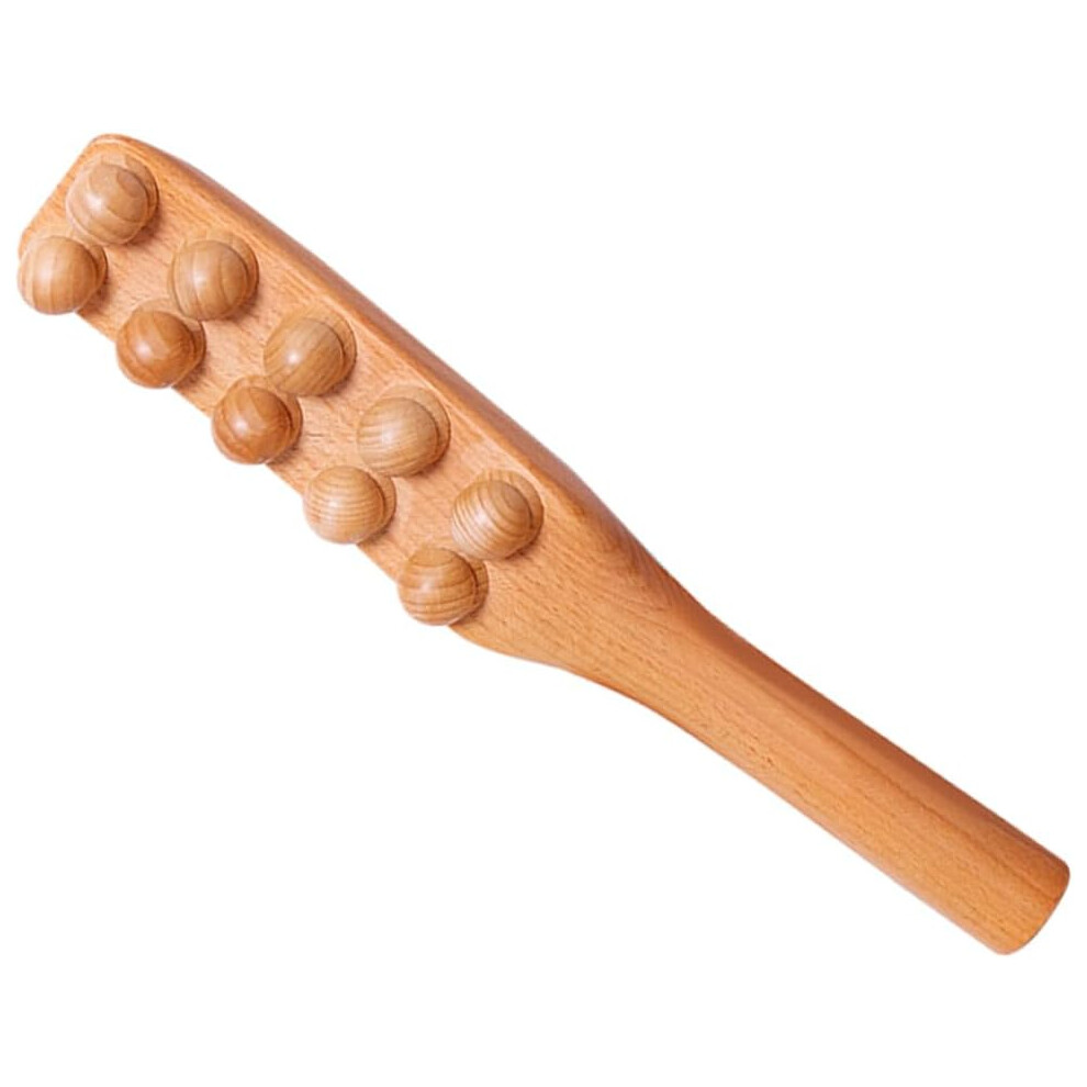 Hkhbjs Wooden Gua Stick Massage Hammer Tool For Body Sculpting And Meridian Release Lightweight Massage Stick