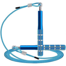 Jumping rope. speed skipping rope for fitness exercise. adjustable jump rope