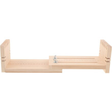 Verstellbares Flechtbrett aus Holz für Armbänder, Schmuckherstellung, DIY-Waage, Webwerkzeug