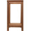 Support floral rustique en bois pour porche, avec structure robuste et supporte un poids important. 1
