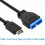 Motherboard Front Panel USB 3.1 Type-E to USB 3.0 19/20-Pin Header Adapter Cable for Asus Desktop Computers 20cm 2