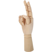 Handmodell-Schmuckdisplay, handgezeichnete Comic-Skizze, Handpuppe, Tischdekoration