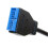 Motherboard Front Panel USB 3.1 Type-E to USB 3.0 19/20-Pin Header Adapter Cable for Asus Desktop Computers 20cm 4