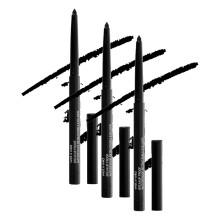 wet n wild Mega Last Breakup Proof Liquid Waterproof Eyeliner, Blackest Black, Quick Drying Retractable Gel Eyeliner, (Blackest Black)