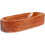 Bandeja rectangular de madera para servir, resistente al desgaste y de uso práctico. 1