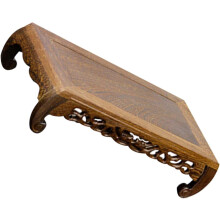 Teekannen-Bonsai-Sockel aus Holz, rechteckig, dekorativ, Kaffeeholz