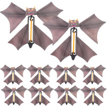 10 stuks vliegende vleermuizen als Halloween-feestcadeautjes, schattige betoverde vleermuizen.