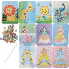 Creative Drawing Kit DIY Puncture Painting Art Needlework Tool Handmade Stitchwork Craft Set