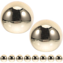 10 Stück 30 mm goldene runde Kugel-Schrankgriffe/Schubladengriffe