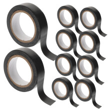 10 Rollen elektrisches Isolierband aus PVC, für den Innen- und Außenbereich, feuerhemmend