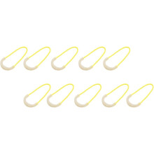 Lot de 10 boucles de corde de tente en plastique fluorescent, accessoires de camping et de plein air