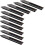 10x 96MM Door Knobs, Aluminum 2