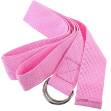 Yoga-spanningsband 183 cm roze Pilates-hulpmiddel stretchband