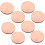 10pcs round Iron Challenge Coins with Smooth Surface and Hooks Suitable 1