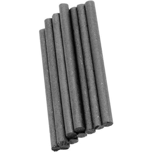 10pcs Graphite Electrode Carbon Rods Conductive Lab Sticks for Physics and Electrical Experiments
