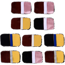 Lot de 10 gants de cirage multifonctionnels pour le nettoyage des chaussures et des bottes.