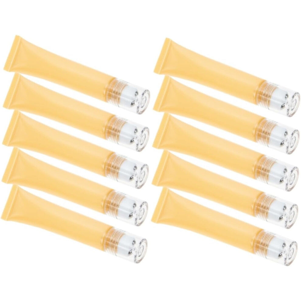 Hkhbjs Cream 10Pcs Refillable Eye Tubes Empty Cosmetic Applicator For Travel