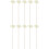 10pcs Aroma Rattan Sticks Diffuser Flower Sticks White Pe Material Create Relaxing Aroma Release 1
