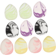 10 éponges à maquillage en forme de goutte d'eau, mini applicateurs doux et moelleux