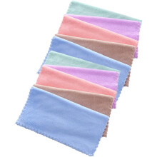 10 Mikrofaser-Make-up-Entfernungstücher, 25 x 25 cm, aus Korallenvlies, weiches, sanftes Gewebe