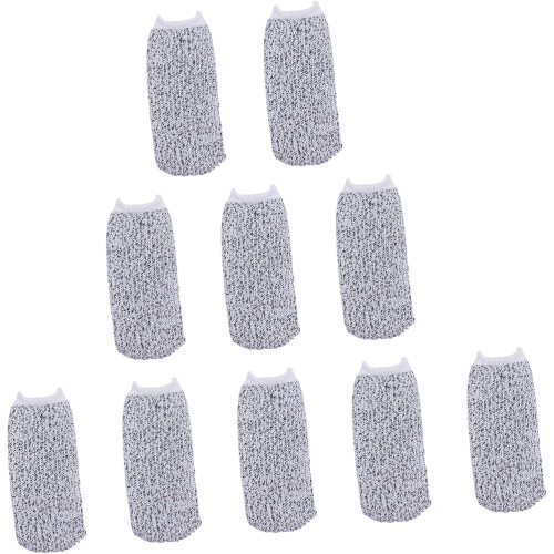 Wiederverwendbare, schnittfeste Fingerlinge, 10er-Set, Fingerschutz