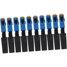 10 wiederverwendbare Glasfaserverbinder, UPC-Gel-gefüllte Adapter, Singlemode-Glasfaserverbinder, schnelle und zuverlässige Installation