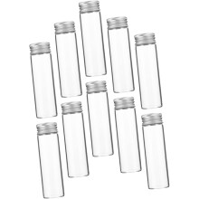 10 Stück kleine Glasflaschenverschlüsse für Kosmetik- und ätherische Ölfläschchen zur praktischen Reiseabfüllung