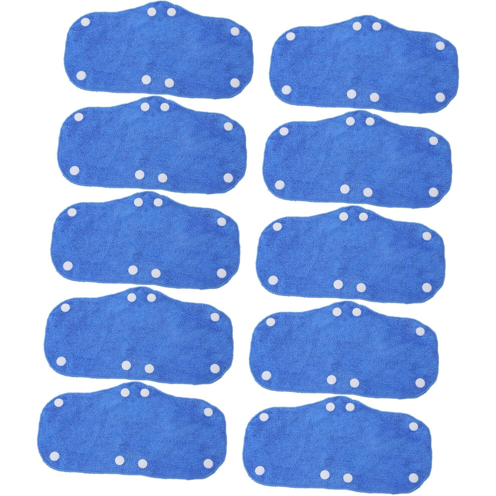 10Pcs Blue Hard Hat Sweatbands For Safety Helmet, Comfortable And Breathable Polyester Liners 5455468301551