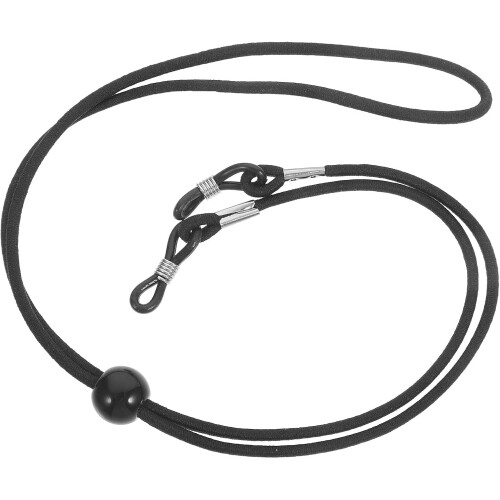 Lot de 10 cordons élastiques noirs pour lunettes de soleil